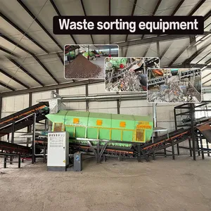 Urban Solid Waste Classification and Treatment Equipment Household Waste Trommel Screening Machine thumbnail-1
