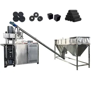 Hydraulic Compressed Coal Industry Machines Charcoal Briquette Making Automatic Machine EPC thumbnail-1
