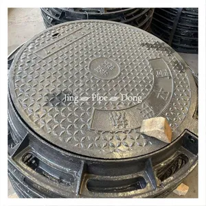 Corrosion-Resistant Ductile Iron Manhole Covers Model 13 for Rainwater and Sewage Drainage thumbnail-4