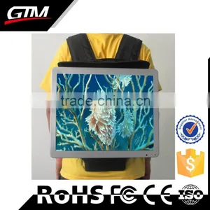Backpack Led Display Battery Display Flash Drive Outdoor Screen Sunlight Readability Recharge Battery Advertising Player thumbnail-1