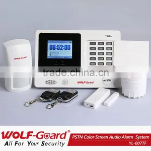 Security Equipment ! Wireless Pstn Telephone Line Security Intercom Alarm System, FCC, CE Certificates thumbnail-1