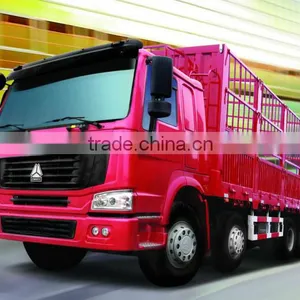 Howo 8*4 Cargo Wagone Lorry Van Truck Eruo 2 Made in China thumbnail-2