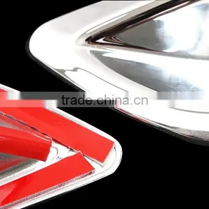 Chrome Front Foglight Covers Fog Lamp Cover For Jeep Grand Cherokee 2014 thumbnail-3