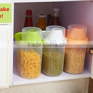2016 Newest Simple Colorful Transparent Kitchen Tools Storage Jar thumbnail-5