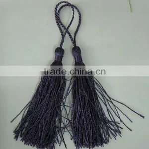 Tassel Fringe Drapery Decoration Garment Chainette 15pcs, Trimmings Tassels Purple Color thumbnail-1