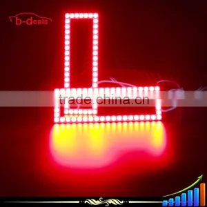 B-deals Supply OEM Service Square Shape Led Rgb Angel Eye Halo Lights thumbnail-3