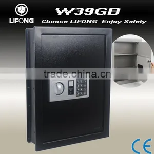 Factory Directly Supply Hidden Wall Keypad Safe Box With 2 Shelves Inside thumbnail-2