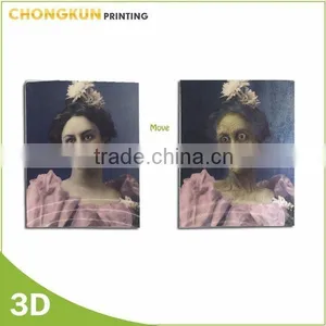 OEM 3d Lenticular Changing Pictures 3d Move Halloween Picture thumbnail-1
