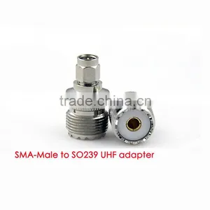 Joytone AC-11 SMA - Male to SO239 Golden Pin UHF Adaptor For Antenna thumbnail-3