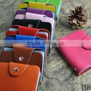 New Arrival Hot Sale Various Colors Leather Business Card Holder thumbnail-1