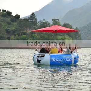 Fiberglass Rowing Boat With 7seats thumbnail-3
