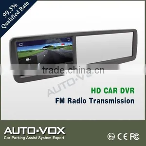 Rearview Mirror Car Monitor Gps With DVR, FM Transmission thumbnail-6