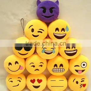 New Design Custom Plush Keychain Emoji Keychain thumbnail-2