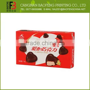 High Quality Wholesale Disposable Foldable Personalised Chocolate Box thumbnail-4