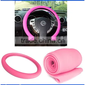 China Factory Supplier Flexible Silicone Car Steering Wheel Cover thumbnail-1