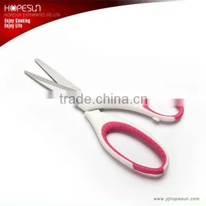 Soft Handle Doulbe Color Kitchen Shears thumbnail-1