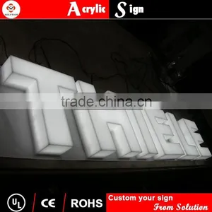 3D Acrylic LED Light Letters Highlight Outdoor thumbnail-2