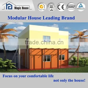 2016 Hot Promotion High Quality Light Steel Frame Modern Two Storey House Designs Supplier's Choice thumbnail-1