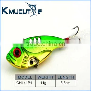 Chentilly CH14LP1 Metal VIB Fishing Lure 5.5cm 11g Vibration Lure Set 6pcs Set Hard Bass Metal Blade thumbnail-1