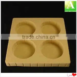 Custom Vacuum Formed ps Compartments Tray With Flocking thumbnail-5