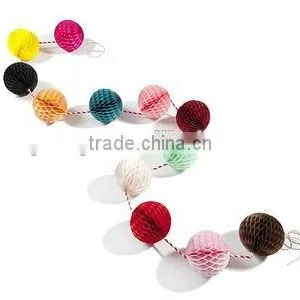 Colorful Honeycomb Decorations, Honeycomb Ball thumbnail-1