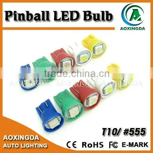 6.3V 5050 1-LED #44/#47 Bayonet #555 Wedge Pinball LED thumbnail-1