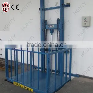 Hydraulic Upright Elevator 2tons Cargo Elevator thumbnail-3