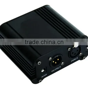 Compact Dual Channel Phantom Power, Phantom Power Supply, Power for Condenser Mic thumbnail-1