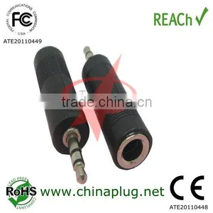 3.5 to 6.3 Male and Female dc Power Connector thumbnail-1