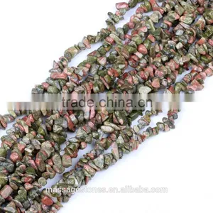 8-10mm Semi Precious Stone Chips Loose Beads thumbnail-1