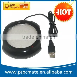 Cheap USB Mug Heater Cofee Tee Cup Warmer With Usb Hub as Christmas Gift thumbnail-3