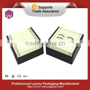 Elegant Leatherette Cufflink Box Wholesale thumbnail-1