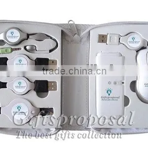 Usb Cable and Earphone and Usb Mouse /usb Travel Kit,portable USB Computer Sets/Computer USB Travel Tool Kit thumbnail-1