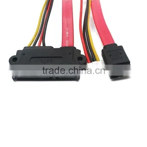 Sata 22 Pin With Screw Hole to 7 Pin +4 Pin Power Cable thumbnail-5