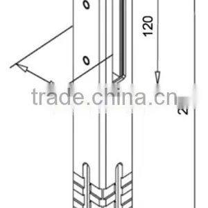 Swimming Pool Glass Spigot Frameless Glass Spigots Glass Fencing Spigot thumbnail-4
