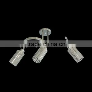 Chrome and White Chandelier Pendant for Living Room Made in China thumbnail-5