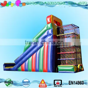 Customized Commercial Giant Inflatable Super Slide With Spider Zone for Sale Supplier's Choice thumbnail-1