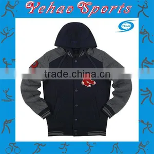 Custom Raglan Lettering Varsity Jackets Made in China thumbnail-1