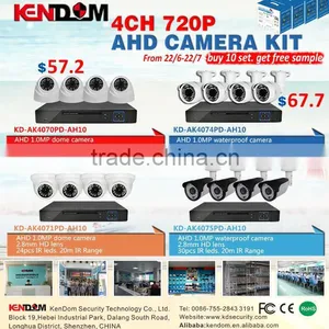 Kendom Best Selling High Definition 4ch Wireless Wifi Cctv Kit With a Package of 4 Cameras, 1nvr and Four Power Supply thumbnail-4
