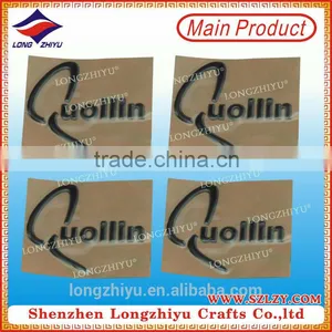 Metal Cut-out Label Made by Label Die Cutting Machine thumbnail-1
