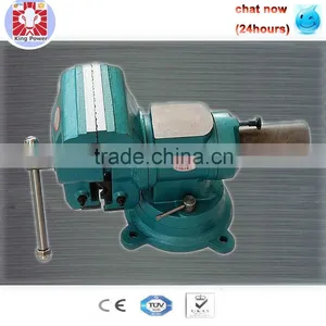 FRENCH SERIES 4"SWIVEL WITH ANVIL BENCH VISE thumbnail-1