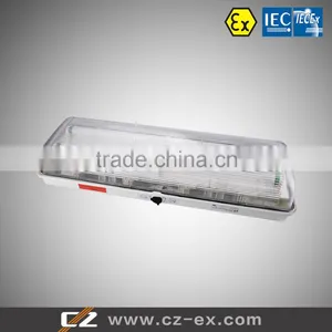 ATEX IECEX Certified EXdeqmb Explosion Proof Fluorescent Lighting Fixture GRP Body thumbnail-4