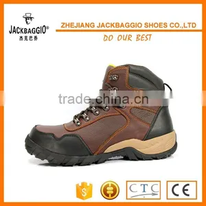 Top Brand High Quality Full Grand Leather Rubber Sole Safety Boot Quality Choice thumbnail-2