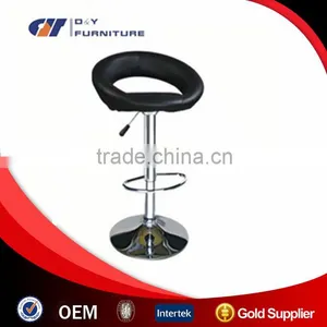 2016 Black PU Leather Bar Chair thumbnail-1