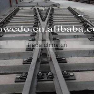 UIC54 Rail Railway Track Turnout Casting Frog thumbnail-1