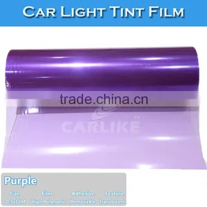 SINO CAR STICKER Purple Car Light Color Change For Car Lamp Film thumbnail-1