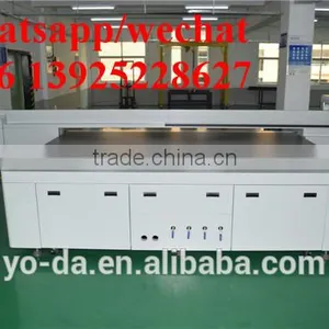 High Resolution Large Format Acrylic uv Printer / Flex Banner uv Hybrid Printer With KM1024i thumbnail-6