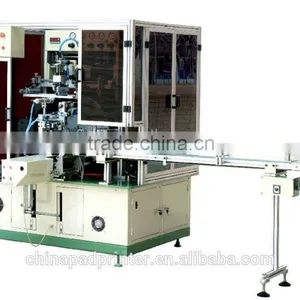 Full Automatic Silk-screen Printing Machine for Soft Tube LC-VR12UV thumbnail-1