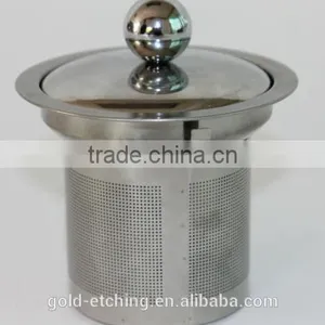 Fctory Price Stainless Stee Etched Mesh, Tea Filter, Tea Set thumbnail-2
