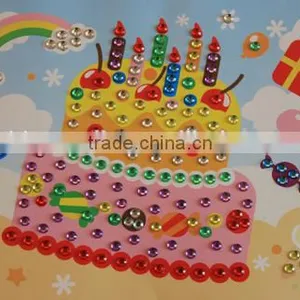 Various Shape Fashionable Diamod Colorful DIY Sticker/ Crystal Stickers thumbnail-2